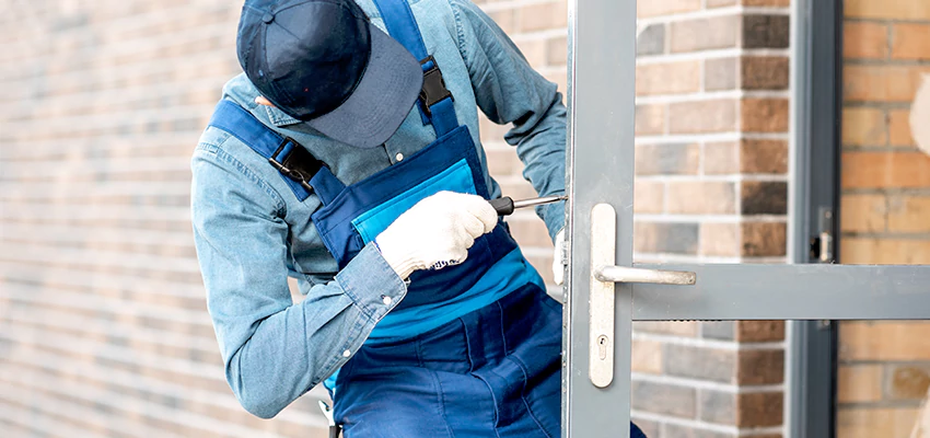 Pivot Storefront Door Locks Installation in Rancho Cordova, California