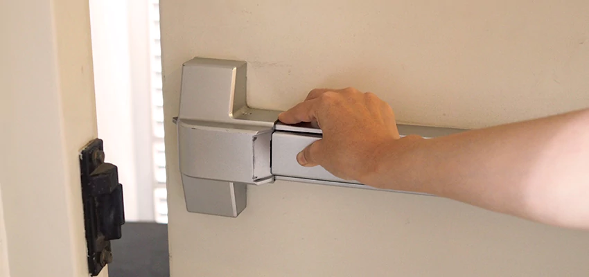 Roller Gate Panic Bar Installation in Rancho Cordova, California